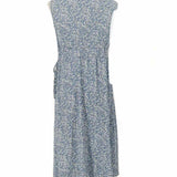 Rails Women's Blue Size M Empire Rayon Blend Floral Dress