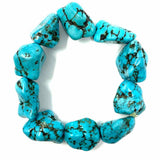 Statement Beaded 7 in Chunky Howlite Bracelet