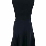 VALENTINO GARAVANI Women's Black Size 2 A-Line Silk Blend Rockstud Dress