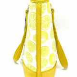Dooney & Bourke Coated Canvas Yellow Zip Top Lemon Tote