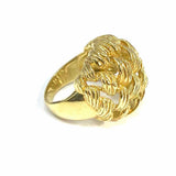 Estate size 5.5 18K Yellow Gold Dome Woven Ring