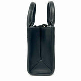 Leatherology Kress Black Micro Leather Crossbody