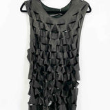 ZAMBESI Holly Dear Hunter Women's Black Size 6 Cut Out Leather Sleeveless