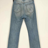 Mother The Tripper Ankle Women's Light Blue Size 26/2 Bootcut Acid Wash Jeans
