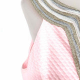 Lilly Pulitzer Vali Women's Pink Size 10 Shift Textured Embellished Dress