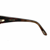 TOM FORD Black Wrap Oversized Sunglasses