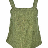 Eileen Fisher Women's Green Size XXS Linen Sleeveless