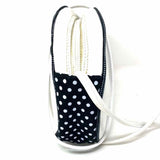 Susan Gail Black / White Camera Bag Color Block Crossbody