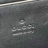 Gucci Black Quilted Marmont Leather Wallet on Chain Crossbody