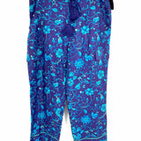 Sundance Women's Purple / Blue Size S High Waisted Floral Reef Pants