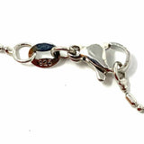 .925 Sterling Silver Pendant 18" Iridescent Moonstone Necklace