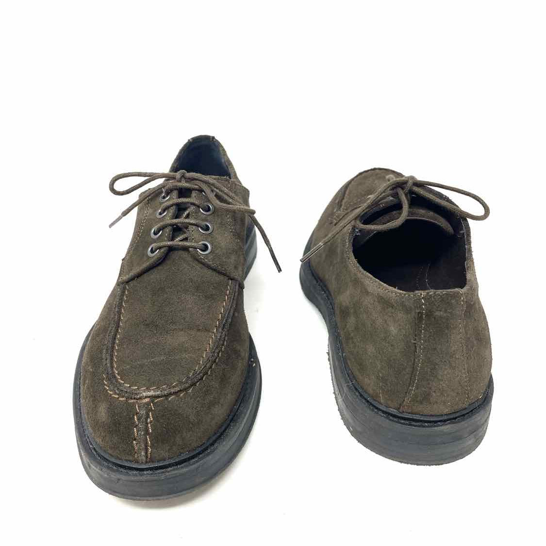 BRUNO MAGLI Men's Brown Shoe Size 8.5 Suede Lace-up Oxford