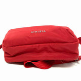 ATHLETA All About Crossbody Nylon Red Zip Mini Waist Bag