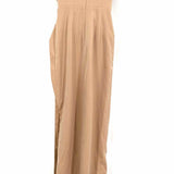 DeTHEIA Gisele Women's Beige Size S Strapless Maxi Dress