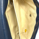 Chanel 2011-12 In The Business Navy Boy Bag Lock Quilted Shoulder Bag