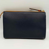 Dooney & Bourke Navy Mini Pebbled Leather Crossbody