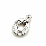 ST. JOHN Two-tone Knocker Cord Earrings