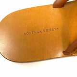 Bottega Veneta Women's Brown Size 37.5/7 Thong Leather Sandals