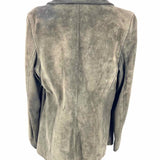 Julia San Francisco Women's Army Green Size M Zip Suede Jacket