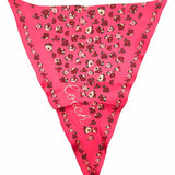 Coach Pink Diamond Tea Rose Scarf