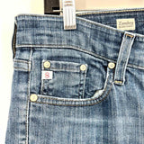 Adriano Goldschmied Women's Blue Size 27/4 Straight Leg Jeans