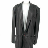 GIANNI VERSACE 90's Men's Black Size L Leather Jacket