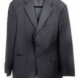 JB Britches Men's Black Wool Made in Canada Sport Coat