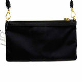 Prada Nylon Black Zip Wristlet Shoulder Bag