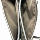 Nicole by N. Miller Gray Zip Wallet vegan leather Crossbody