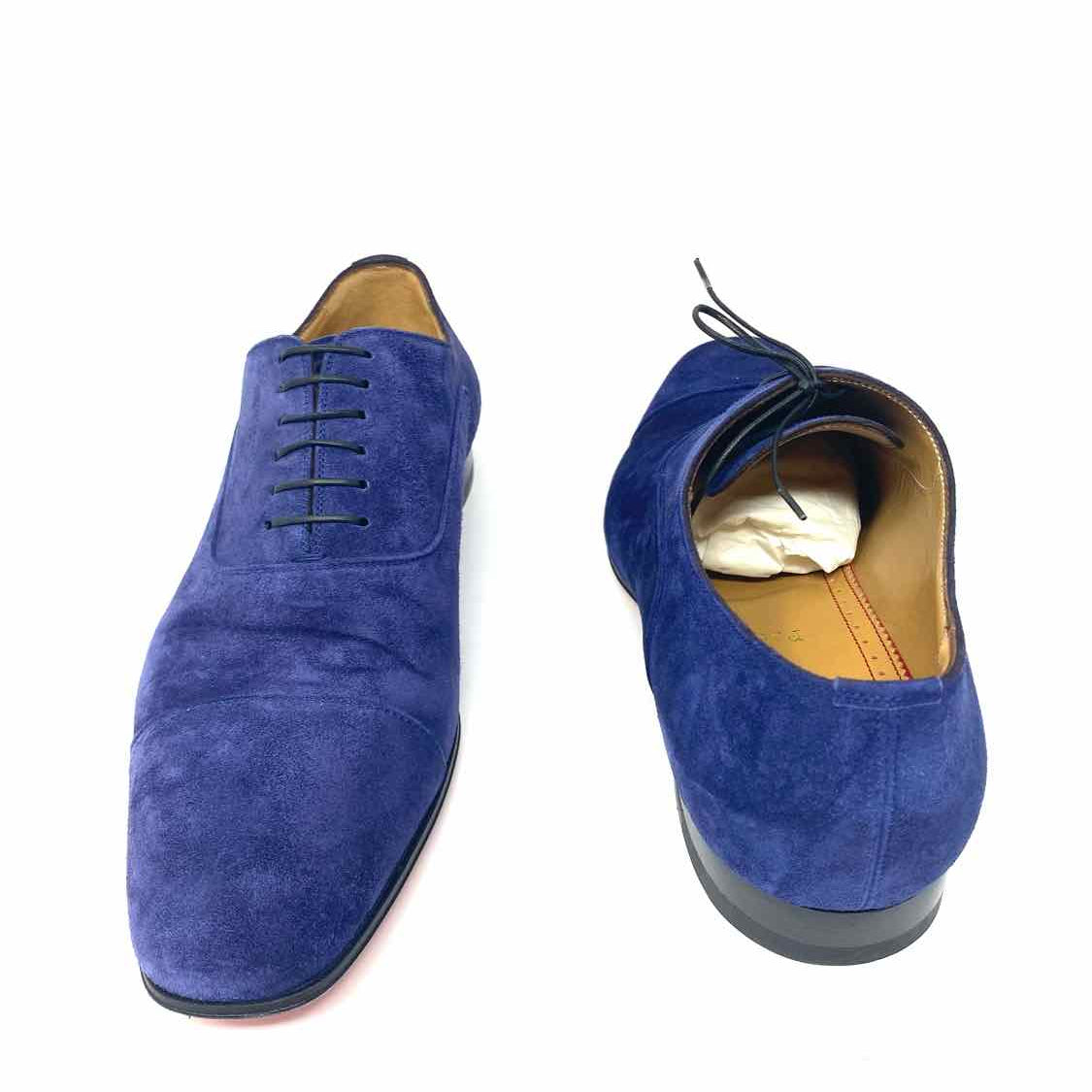 Christian Louboutin Greggo Men's Blue Shoe Size 40/7 Oxford Loafers