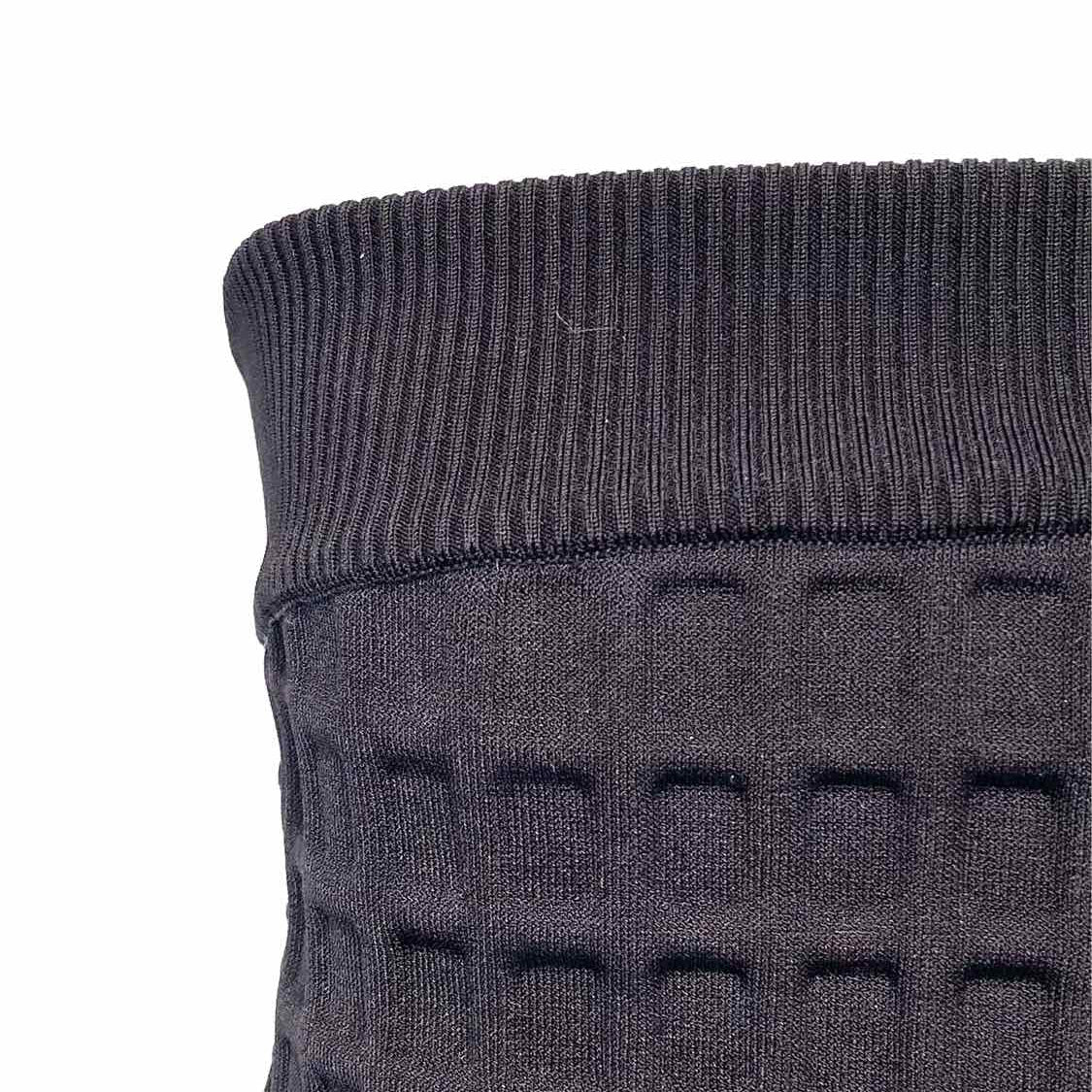 Chanel Women's Spring/Summer 2013 Runway Black Strapless Textured Dress