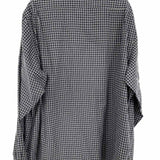 Ralph Lauren Men's Black Size XxL Cotton Plaid Made in Italy Long Sleeve Shirt