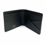 LOUIS VUITTON 2018 Slender Black Bi-Fold Damier Graphite Wallet