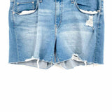 Levi's Women's Blue Size 33/16 Denim Distressed Shorts