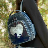 Loungefly Pixar Wall-E Navy Mini vegan leather BackPack
