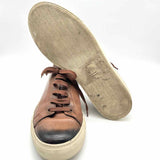 To Boot New York Women's Brown Shoe Size 9.5 Lace Up Leather Sneakers