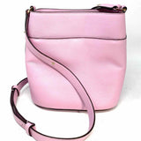 Kate Spade Leila Small Pink Bucket Pebbled Leather Crossbody