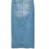 ZARA Women's Blue Size M Maxi Denim Skirt