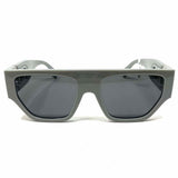 Fendi O'Lock Gray Geometric Sunglasses