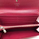 LOUIS VUITTON Raspberry Continental Epi Leather Made in Spain Wallet