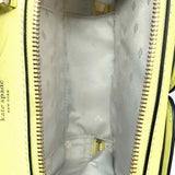 Kate Spade Vanity Pink Yellow Top Handle Color Block Saffiano Leather Crossbody