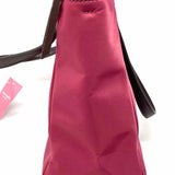 Kate Spade Dawn Medium Satchel Nylon Raspberry Tote