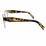 Prada Yellow Black Geometric Tortoise Frames