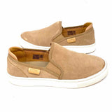 UGG Women's Beige Size 7.5 Slip on Suede Sneakers