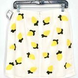 Red Carter Women's White mini Lemons Size M Skirt