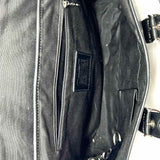Coach Limited Edition Hampton Y2K No. F0793 Black Tote Studded Leather Satchel