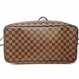 LOUIS VUITTON 2016 Neverfull GM Coated Canvas Brown Damier Ebene Tote
