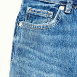 ZARA Women's Blue Size 32/14 Low Rise Wide Leg Jeans