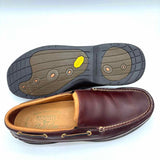Sperry Men's Burgundy Shoe Size 10.5 Leather Loafers