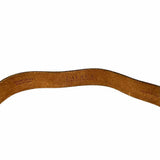 Lauren by RL Y2K Vintage Brown Anchor Leather Belt